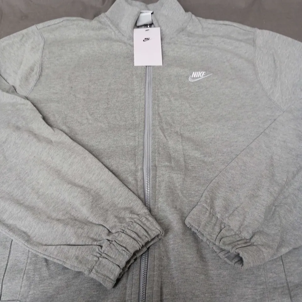 NIKE LOGO FULL ZIP JACKET - SIZE SMALL