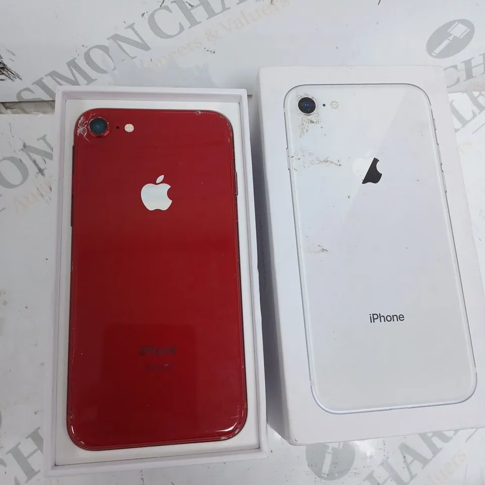 BOXED IPHONE 8 IN RED 