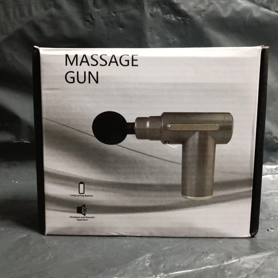 BOXED UNBRANDED MASSAGE GUN