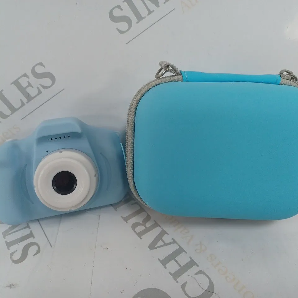 DESIGNER CHILDRENS CARTOON DIGITAL CAMERA IN BLUE 