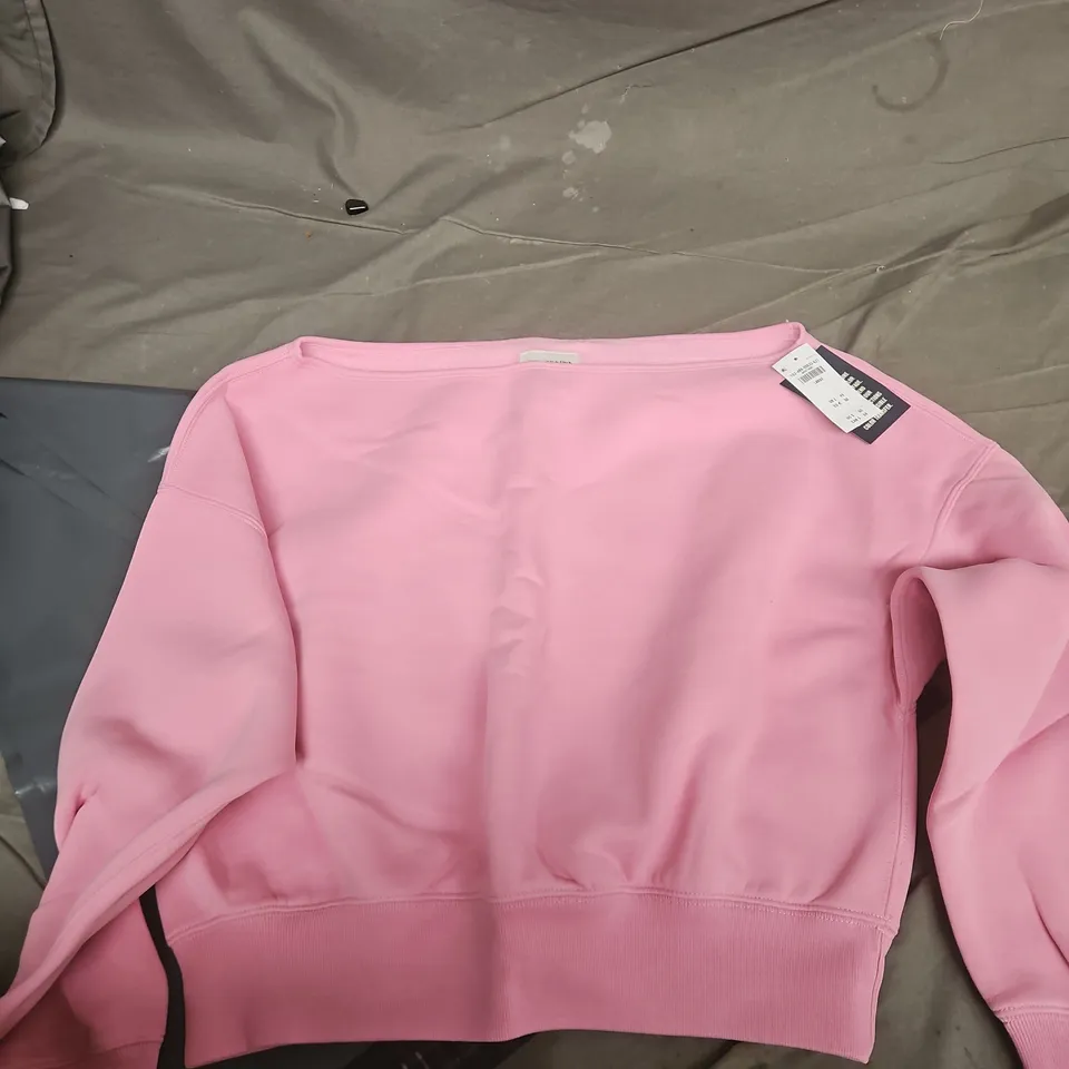 ABERCROMBIE & FITCH SUNDAY SETS PINK SWEATSHIRT – UK LARGE (L)