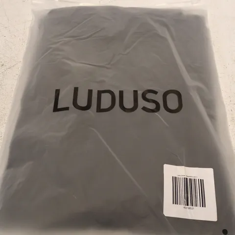 LUDUSO UTILITY JACKET – BLACK/CHARCOAL, UK SIZE L