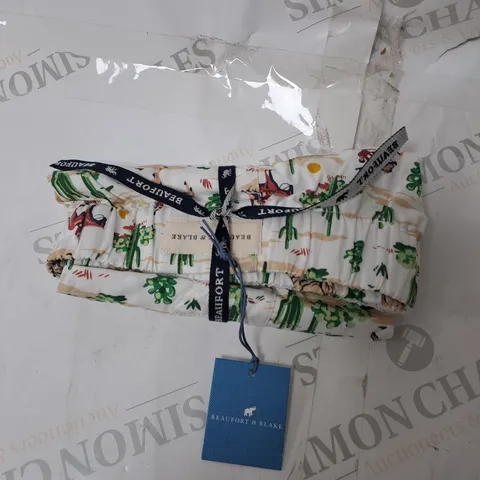 WILD WEST WHITE BOXER SHORTS L 