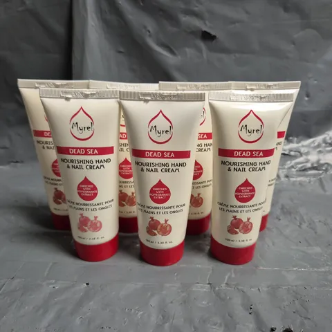 LOT OF APPROXIMATELY 75 100ML MYREL DEAD SEA NOURISHING HAND AND NAIL CREAMS