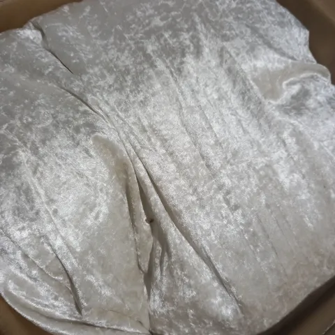 COZEE HOME KING SIZED VELVET DUVET COVER IN CHAMPAGNE COLOUR - SINGLE