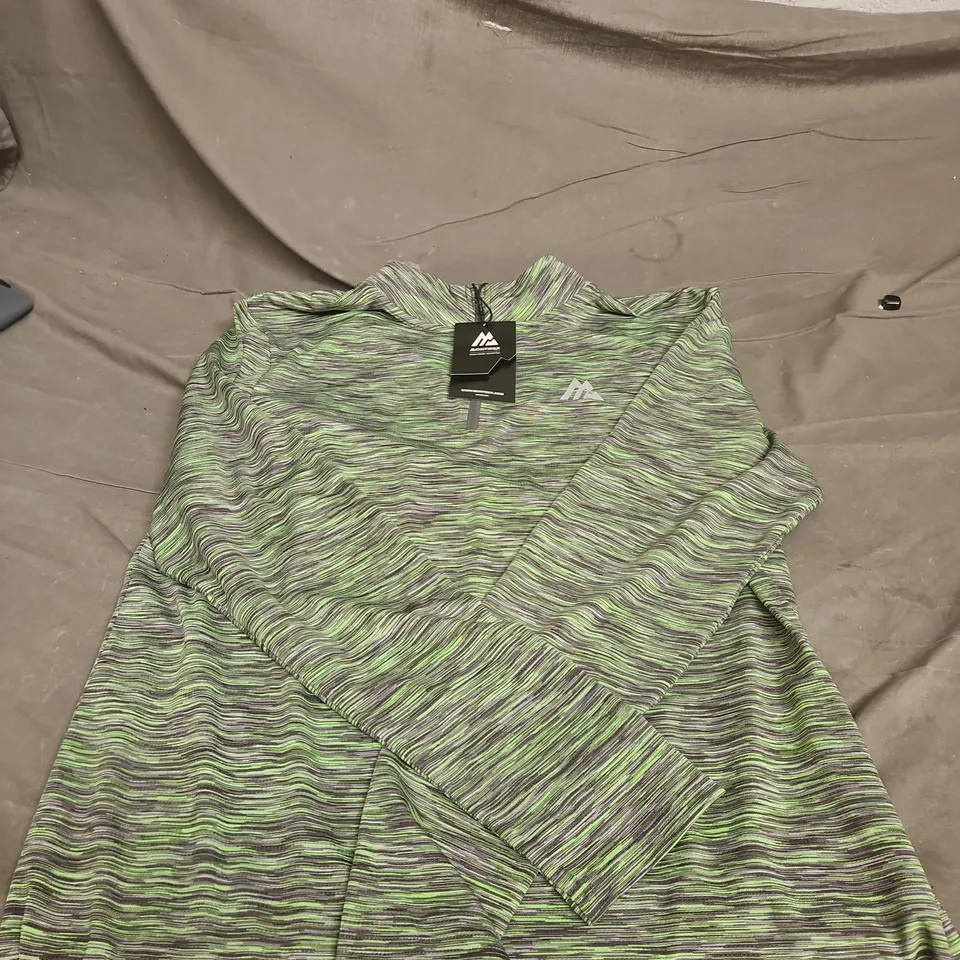 MONTIREX TRAIL 2.0 1/4 ZIP TOP LARGE TAGGED