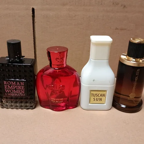 APPROX 10 ASSORTED UNBOXED FRAGRANCES TO INCLUDE INVASION , LIBERTY LIFE AND BREAK FREE