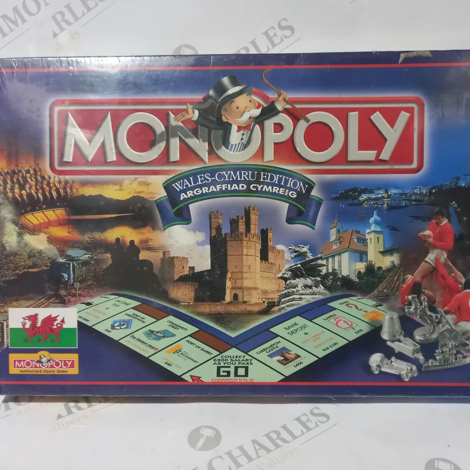 BOXED MONOPOLY WALES-CYMRU EDITION