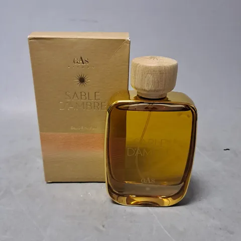 BOXED GAS BIJOUX SABLE D'AMBRE EAU DE PARFUM 100ML