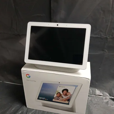 GOOGLE NEST HUB MAX SMART DISPLAY – WHITE (BOXED)