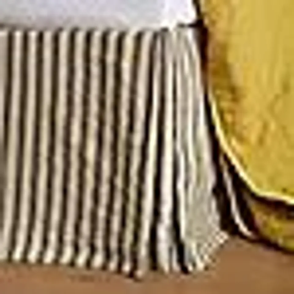 SECRET LINEN STORE SADIE 100% COTTON 3PC STRIPE DUVET SET DOUBLE