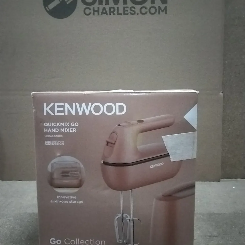BOXED KENWOOD QUICKMIX GO HAND MIXER 