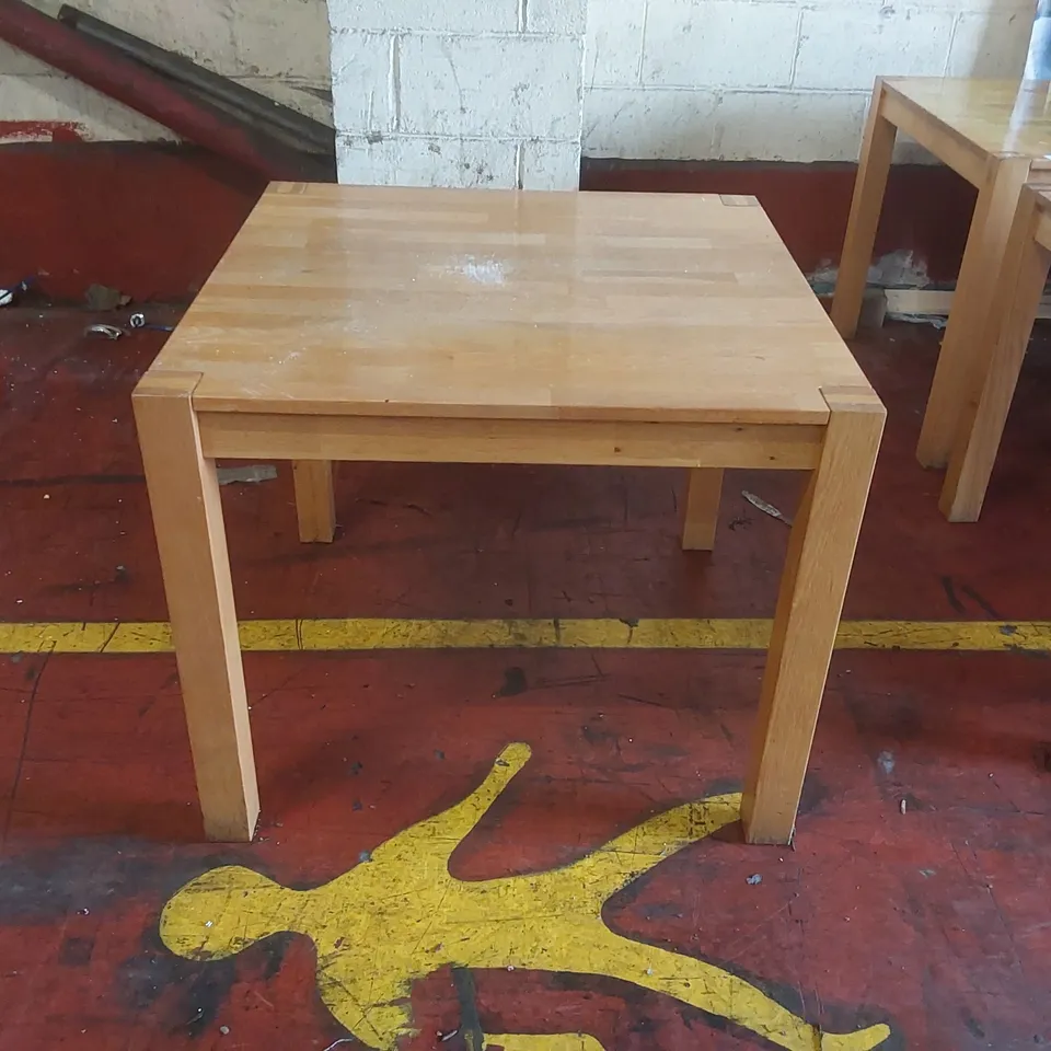 SOLID WOOD RESTAURANT DINING TABLE