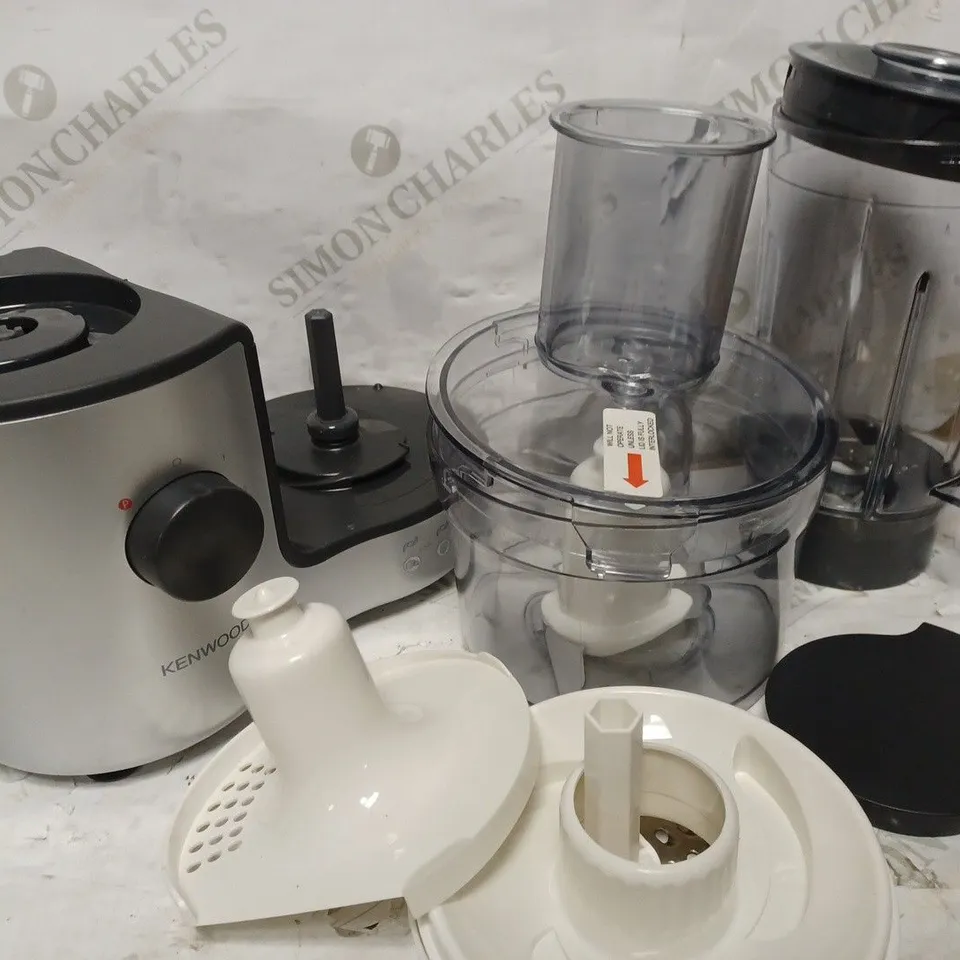 KENWOOD COMPACT FOOD PROCESSOR, SILVER AND GREY