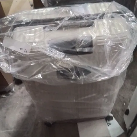 BAGGED LUGG TRAVEL SUITCASE CREAM