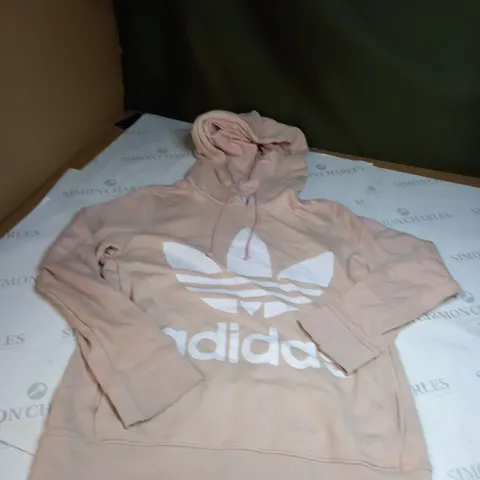 PINK ADIDAS HOODIE SIZE 8