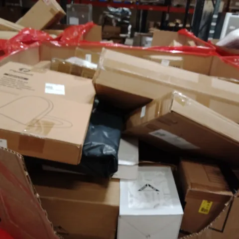 PALLET OF ASSORTED HOUSEHOLD GOODS AND PRODUCTS TO INCLUDE;TOILET SEAT, UTENSIL EQUIPMENT, PHOTO FRAME