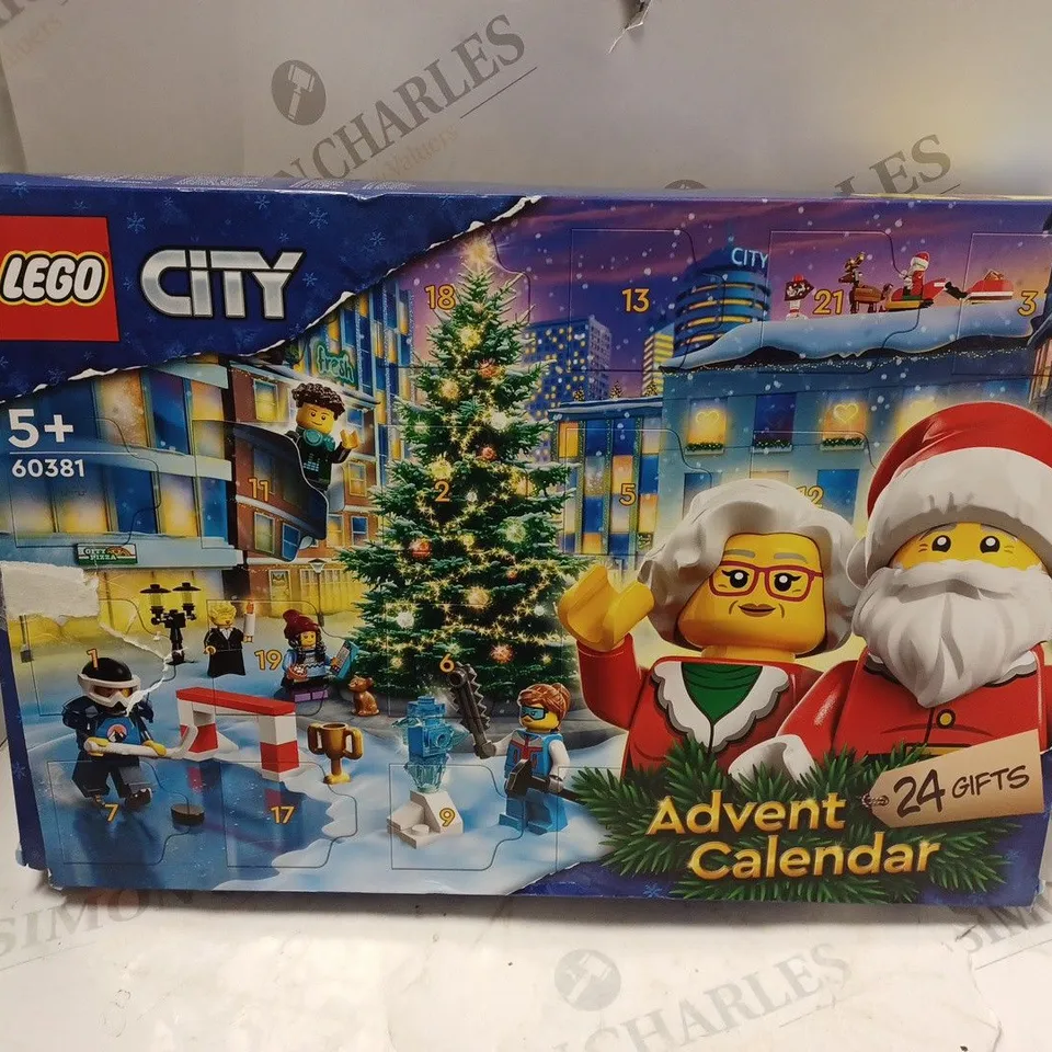 BOXED LEGO CITY ADVENT CALENDAR 2023 RRP £19.99