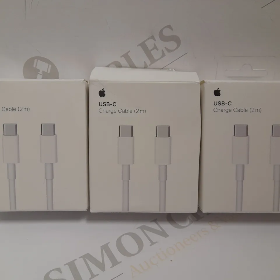 LOT OF 3 USB-C CHARGE CABLES RRP £57