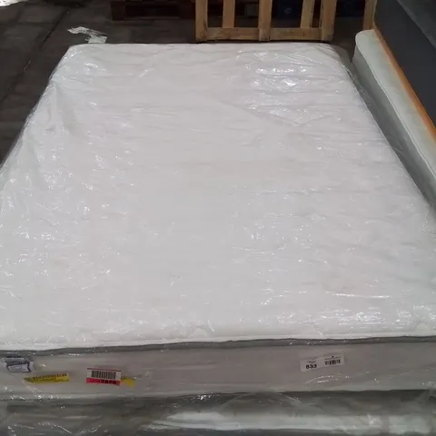 QUALITY BAGGED NOVILLA 25CM ORTHO MEMORY FOAM POCKET SPRUNG 135CM DOUBLE MATTRESS