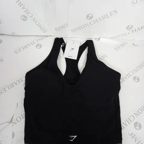 GYMSHARK CROP MESH TANK SIZE M