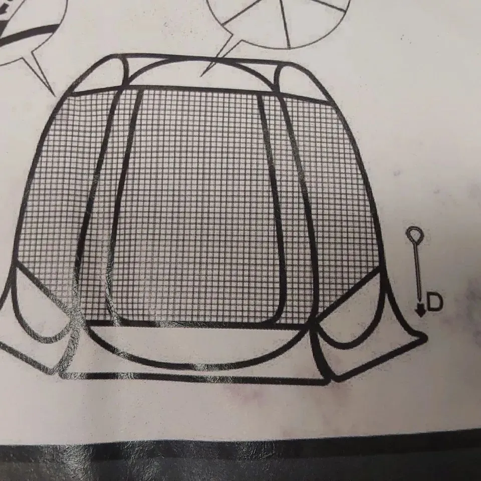 BOXED HOMES DIRECT 365 8 SIDED POP UP BUBBLE TENT
