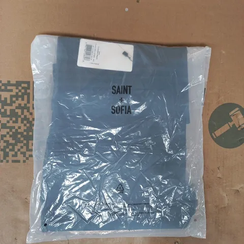 BAGGED SAINT + SOFIA KELLER CULOTTE IN BLACK SIZE UK 12
