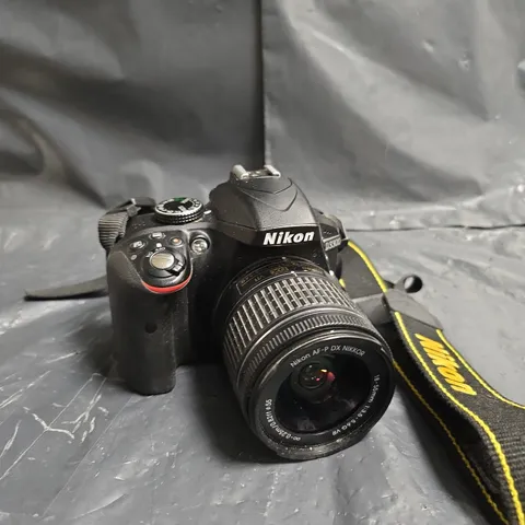 NIKON DSLR CAMERA WITH AF-P DX NIKKOR 18-55MM KIT LENS (DX) – BODY & LENS 