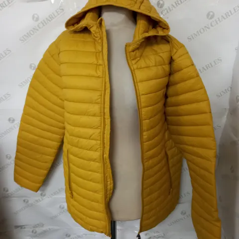 JOULES RIGHT AS RAIN YELLOW SMALL COAT