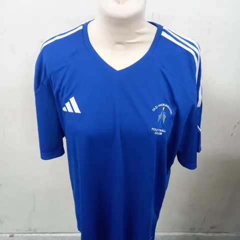 ADIDAS AEROREADY PERSONALISED ROYAL BLUE JERSEY - L