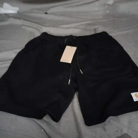 CARHARTT BLACK MEN'S SHORTS – SIZE M (EU/US/CA/CN/MX)