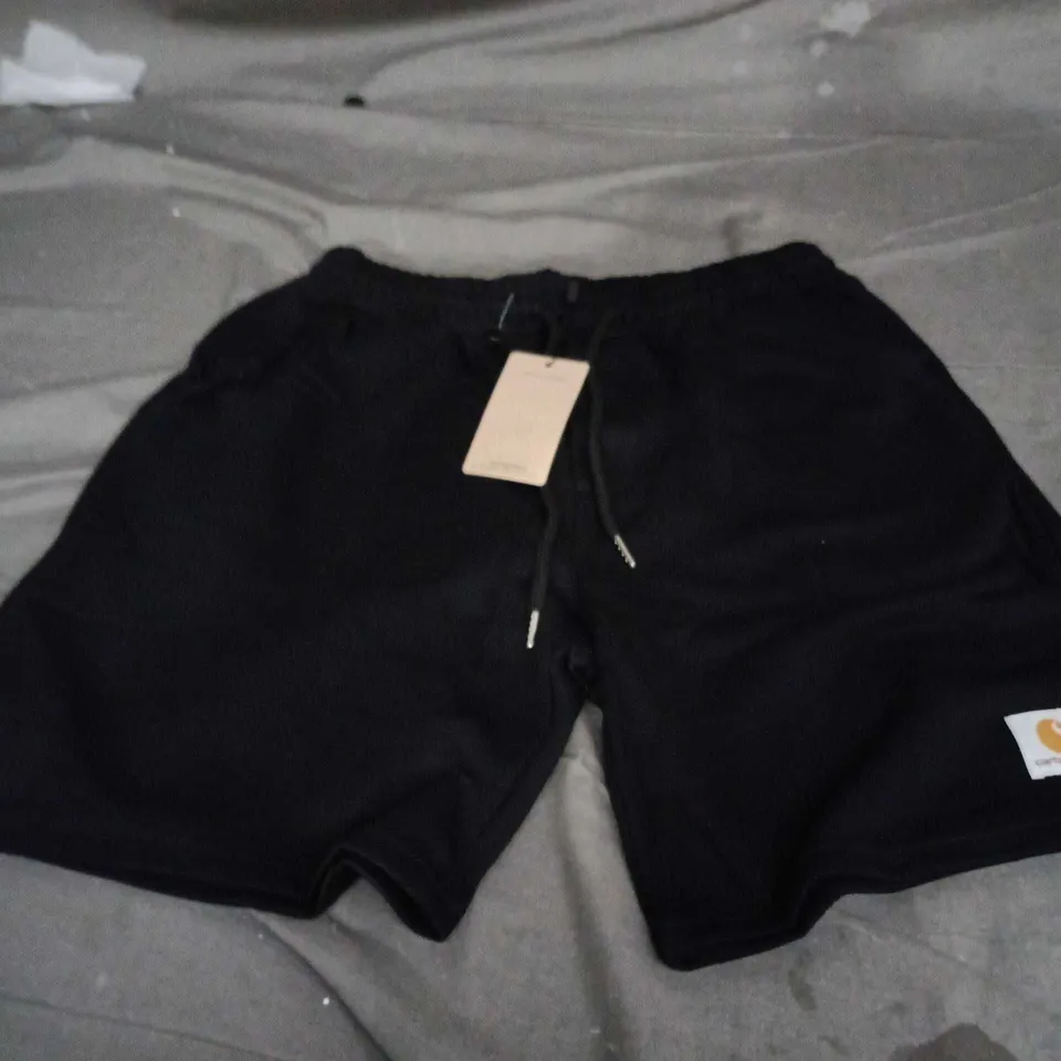 CARHARTT BLACK MEN'S SHORTS – SIZE M (EU/US/CA/CN/MX)