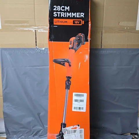 BLACK + DECKER STC1820PC-GB 18V LITHIUM ION 28CM STRIMMER - COLLECTION ONLY