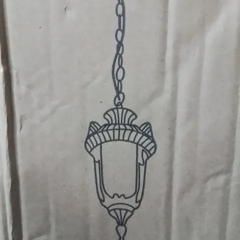 BOXED CEILING LAMP PENDANT