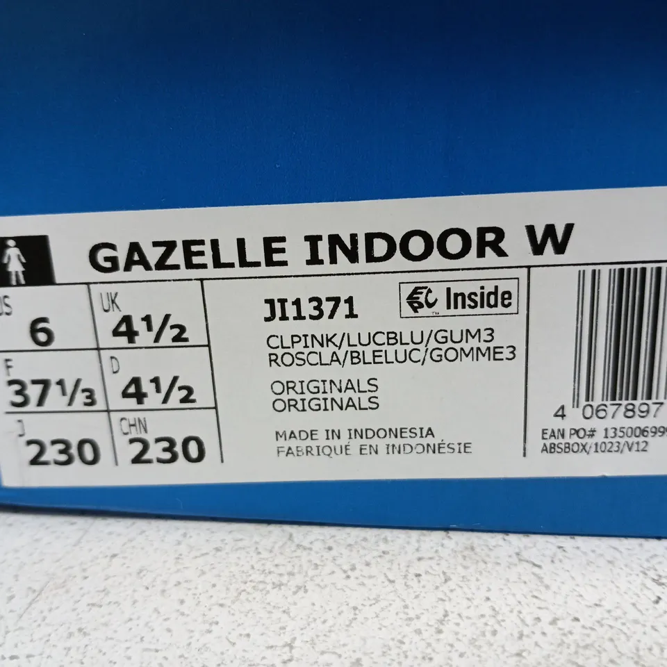 ADIDAS GAZELLE INDOOR SIZE 4.5