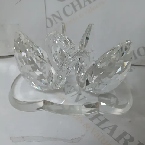 JULIEN MACDONALD CRYSTAL SWAN PAIR