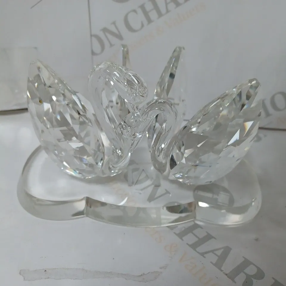 JULIEN MACDONALD CRYSTAL SWAN PAIR