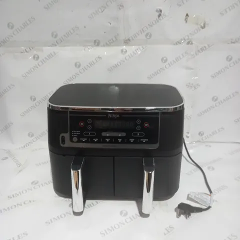 BOXED NINJA FOODI MAX 9.5L DUAL ZONE AIRFRYER AF451UK