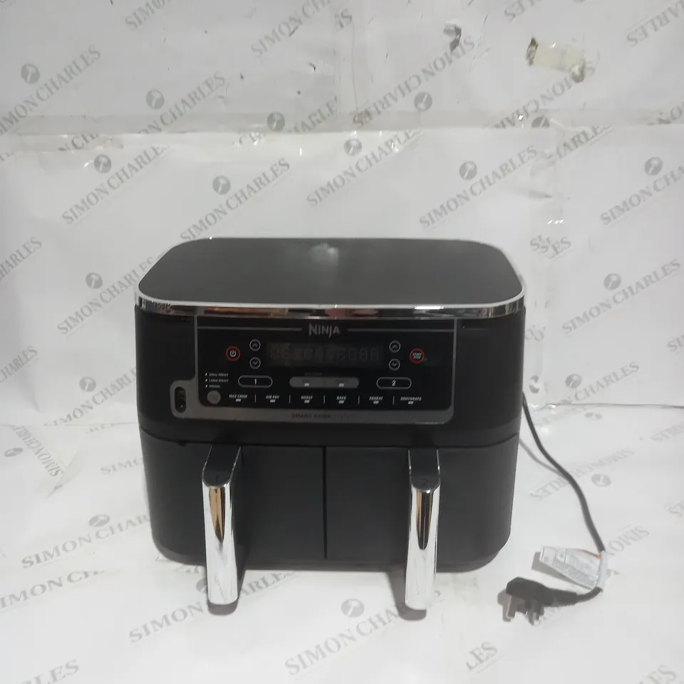 BOXED NINJA FOODI MAX 9.5L DUAL ZONE AIRFRYER AF451UK