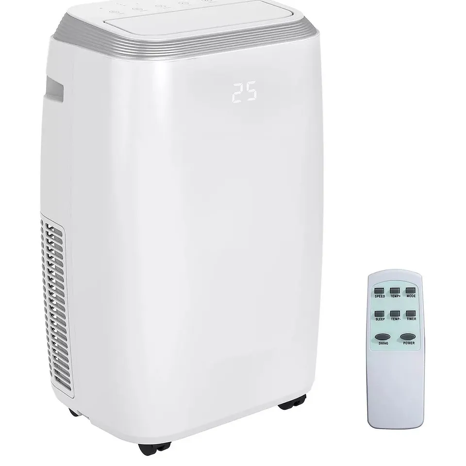 BOXED DAEWOO 12000 BTU PORTABLE AIR CONDITIONER WITH HEATING & AUTO SWING RRP £399