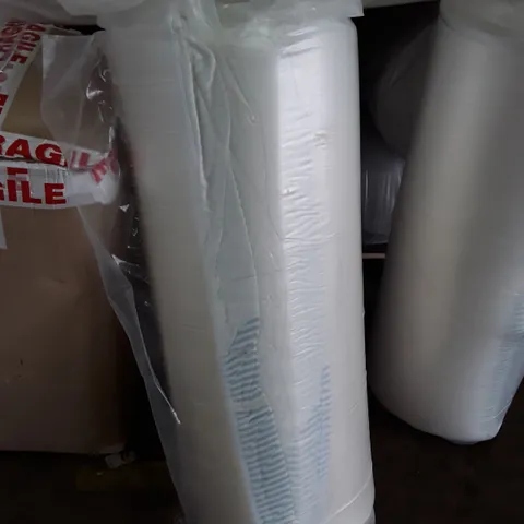 QUALITY BAGGED ROLLED 4'6" DOUBLE 3 ZONE MEMORY FOAM MATTRESS