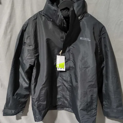 MOUNTAIN WAREHOUSE FELL II 3-IN-1 JACKET – BLACK, MEN'S, SIZE M