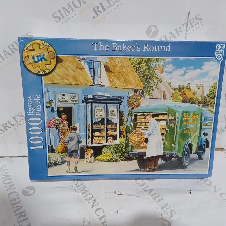 THE BAKERS ROUND 1000 JIGSAW PUZZLE