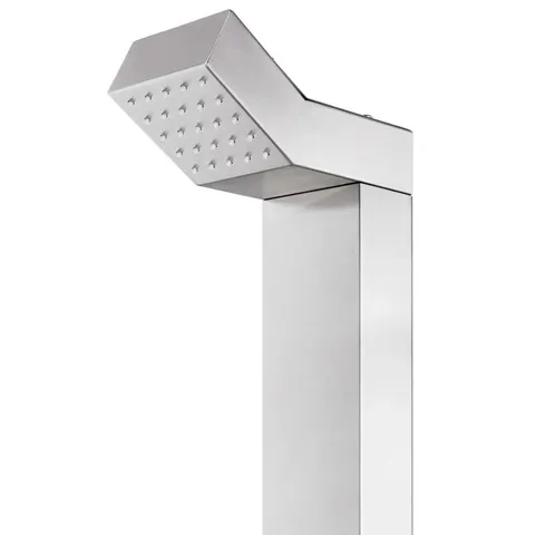 BOXED DAKOTA FIELDS GARDEN SHOWER 220CM STAINLESS STEEL (1 BOX)