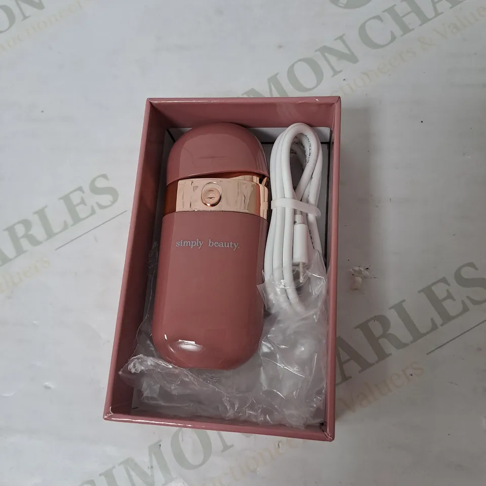 BOXED SIMPLY BEAUTY HAIRPOD DUAL HAIR REMOVER IN PINK