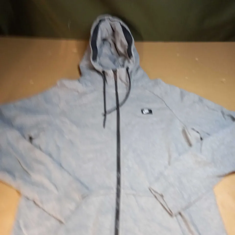 MENS NIKE LOGO ZIPPED HOODIE SIZE M
