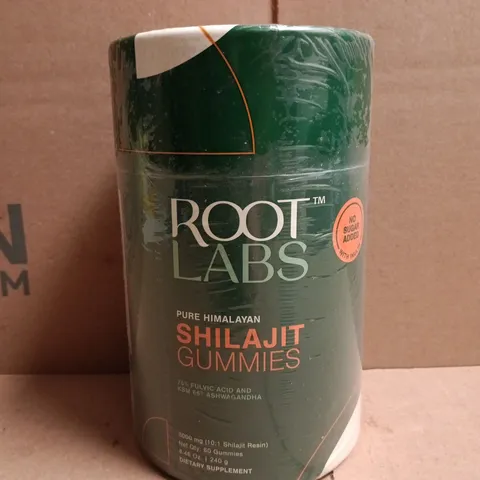 ROOT LABS PURE HIMALAYAN SHILAJIT GUMMIES (60 GUMMIES)