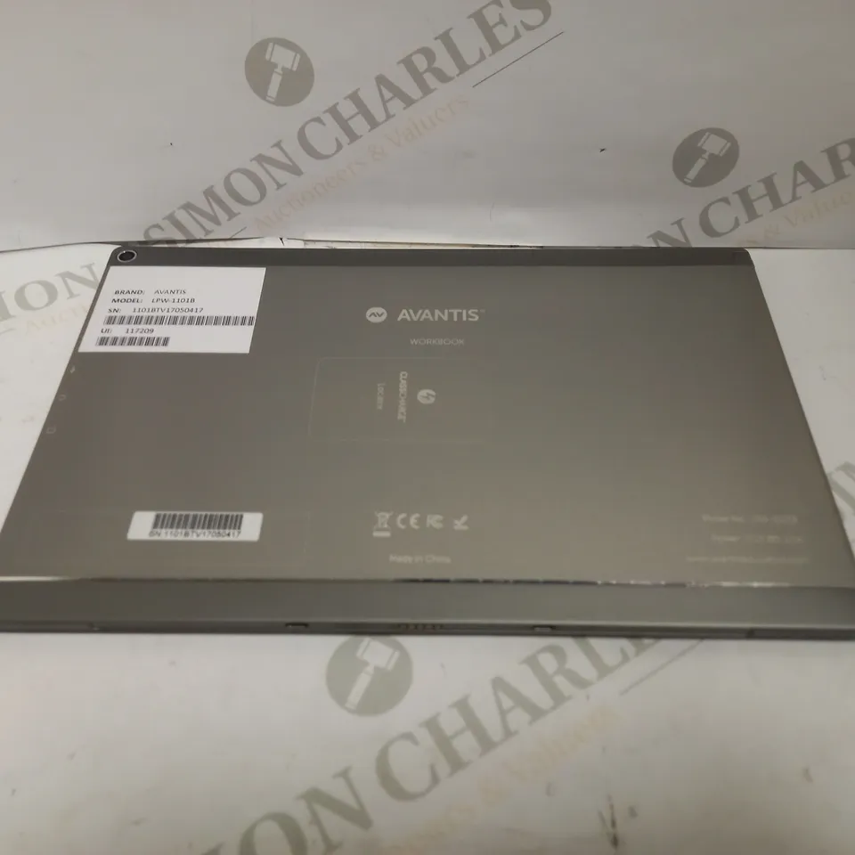 AVANTIS LPW-1101B WORKBOOK TABLET 