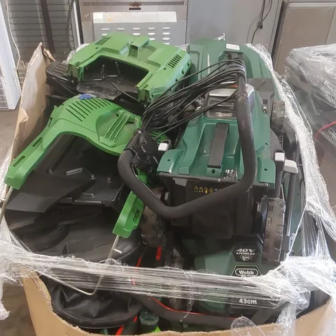 PALLET CONTAINING A VERY LARGE QUANTITY OF ASSORTED ELECTRIC GARDENING TOOLS