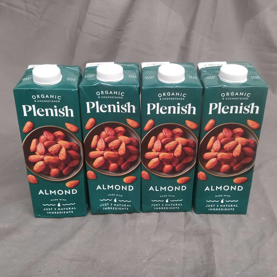 APPROXIMATELY 8 ASSORTED FOOD AND DRINK TO INCLIDE PLENISH ALMOND MILK - COLLECTION ONLY
